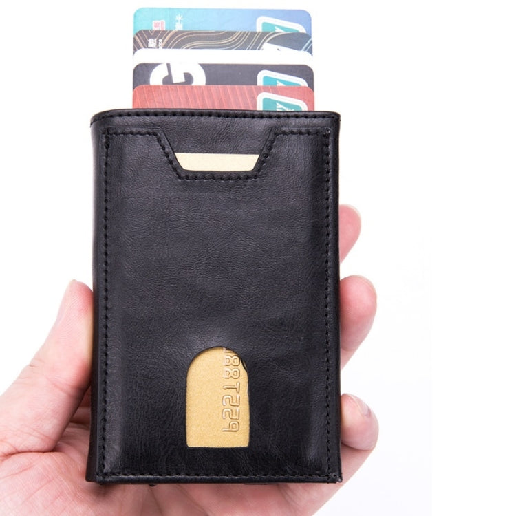 RFID Anti-Theft Aluminum Alloy Card Case(Mad Horse Blue) - free shipping - PMC TechLife - Order now!