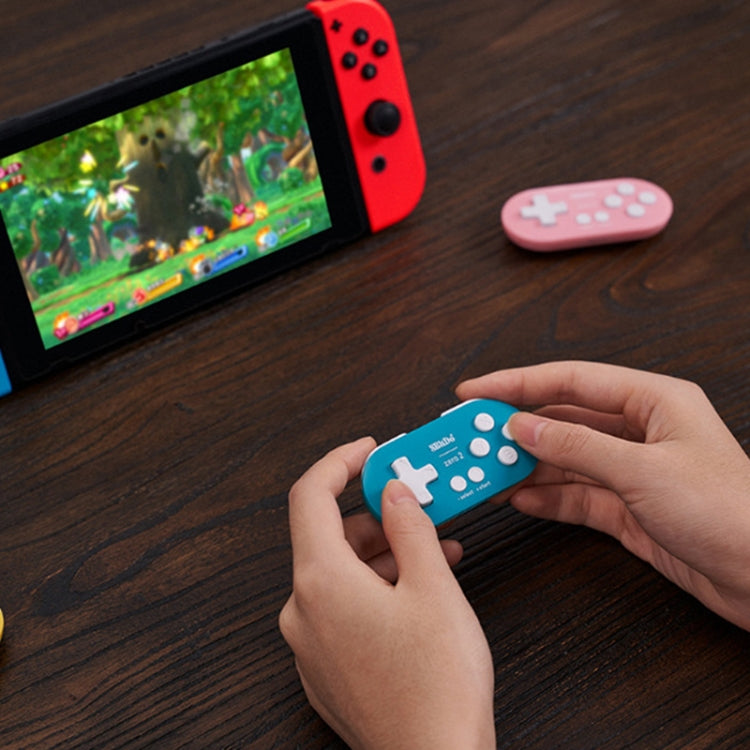 8Bitdo Zero2 Wireless Bluetooth Mini Handle For Switch / Windows / Android / MacOS / Steam / Respeberr(Pink) - Gamepads by 8Bitdo | Online Shopping South Africa | PMC TechLife