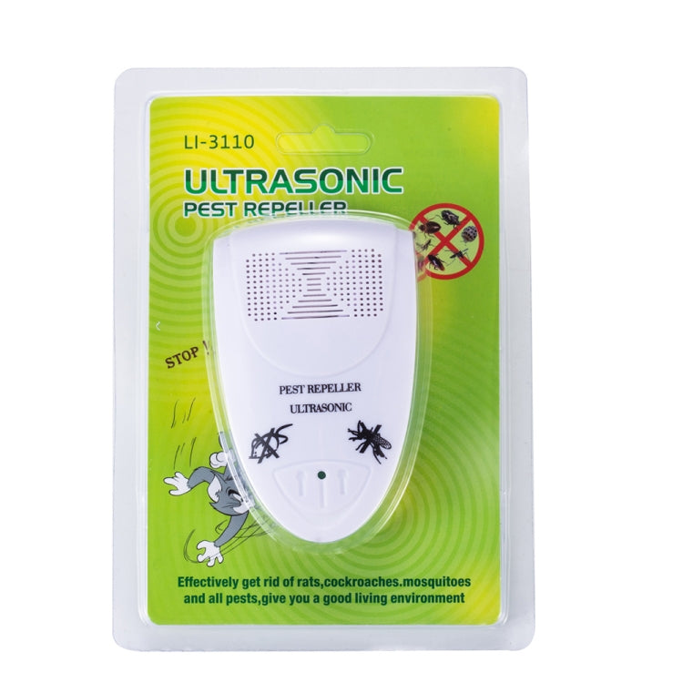 LI-3110 Ultrasonic Electronic Rat Repeller Household Smart Insect Repellent, Style: US Plug(Black) - free shipping - PMC TechLife - Order now!