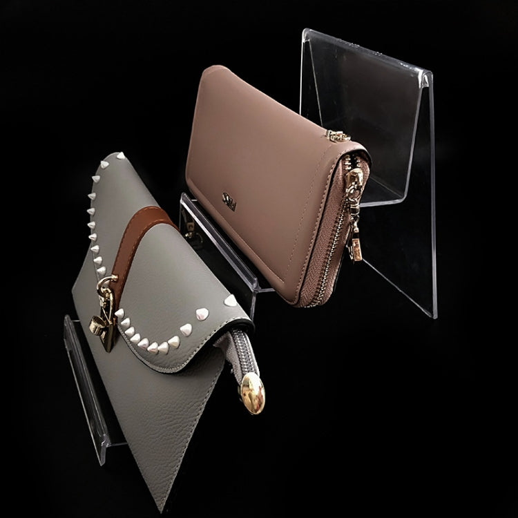 10 PCS Thickened Transparent Wallet Holder Plastic Phone Mask Display Stand Counter Display Stand,Specification: No. 3 4 Layer - free shipping - PMC TechLife - Order now!