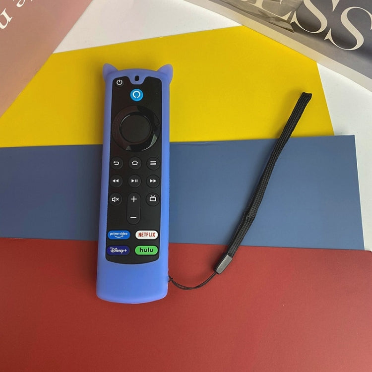 2 PCS Y26 Remote Control Case For Amazon ALEXA Voice Remote 3rd Gen(Luminous Blue) - Remote Control Covers by PMC TechLife | Online Shopping South Africa | PMC TechLife