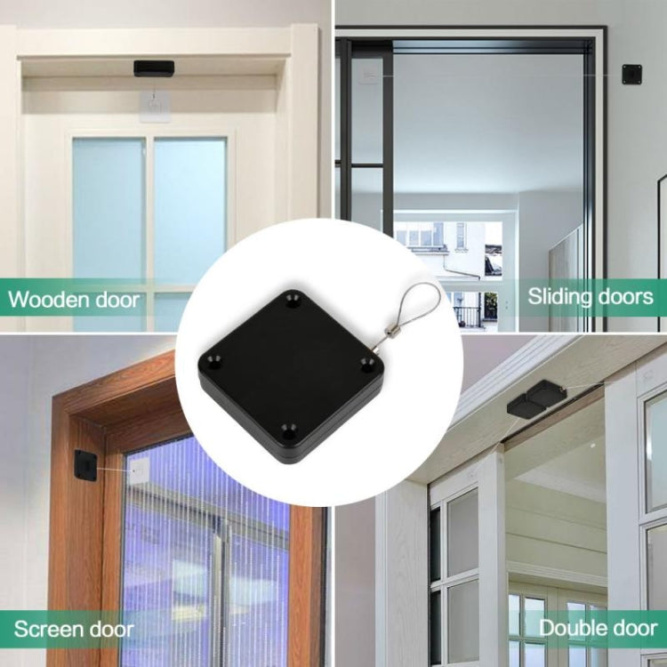 P093 Automatic Doorkeeper Telescher Door Closer Sliding Door Anti-Theft Box, Specification: 3rd Generations White All Glue 800g 1.2m - Furniture Accessories by PMC TechLife | Online Shopping South Africa | PMC TechLife