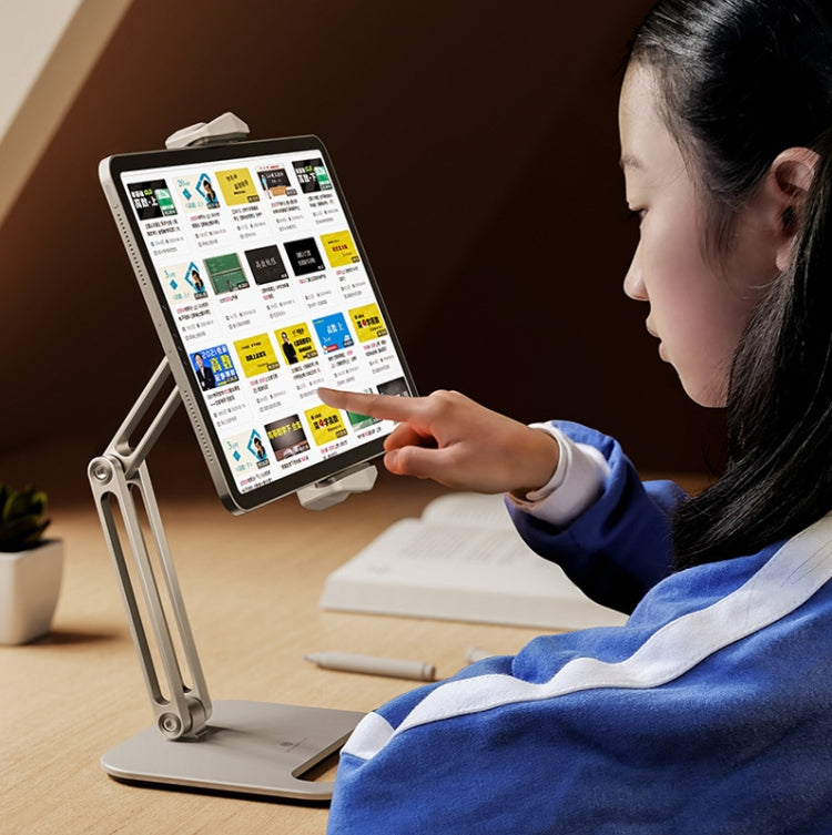 Boneruy P47 Tablet Computer Stand Desktop Mobile Phone Stand(Black) - free shipping - PMC TechLife - Order now!