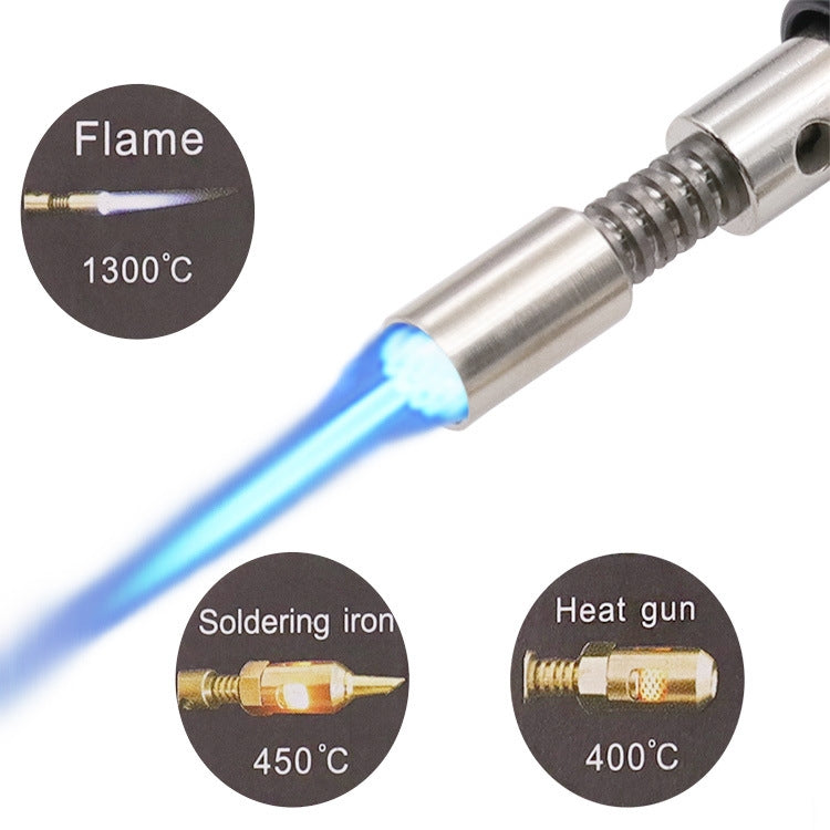 4 In 1 Home Welding Repair Tool Pen Type Gas Soldering Iron - Soldering Iron Tip by PMC TechLife | Online Shopping South Africa | PMC TechLife