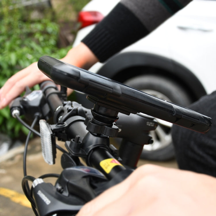 Motorcycle Bicycle Waterproof Mobile Phone Holder, Style: Handlebar (7 inch) - Holders by PMC TechLife | Online Shopping South Africa | PMC TechLife