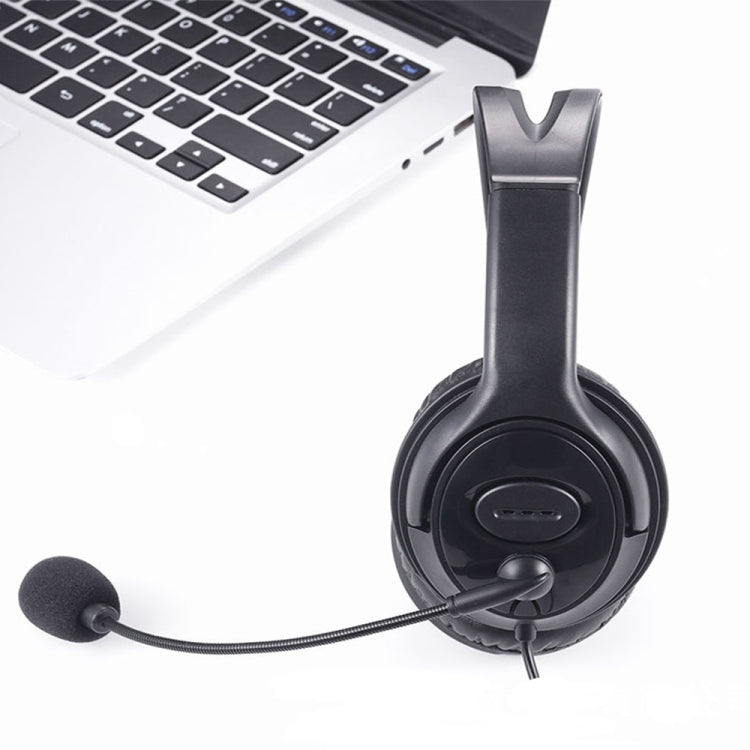 Head-Mounted Wired Headset With Microphone, Style: GAE-440 A - Multimedia Headset by PMC TechLife | Online Shopping South Africa | PMC TechLife