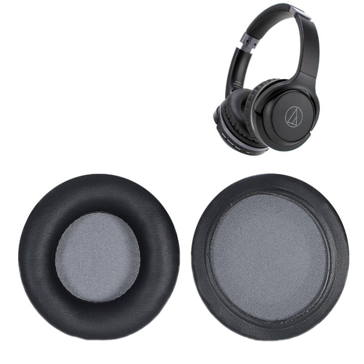 1 Pair Headset Sponge Earmuffs for Audio-Technica ATH-S200BT(Black+Red) - Earmuff & Pad by PMC TechLife | Online Shopping South Africa | PMC TechLife
