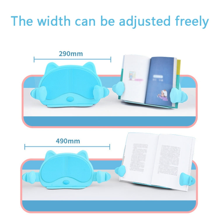 Cat Shape Retractable Tablet Stand(Pink) - Desktop Holder by PMC TechLife | Online Shopping South Africa | PMC TechLife