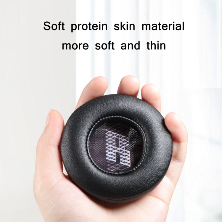 1 Pair Protein Skin Sponge Earphone Cover For JBL E45BT/E35/E45(A-Blue) - Earmuff & Pad by PMC TechLife | Online Shopping South Africa | PMC TechLife