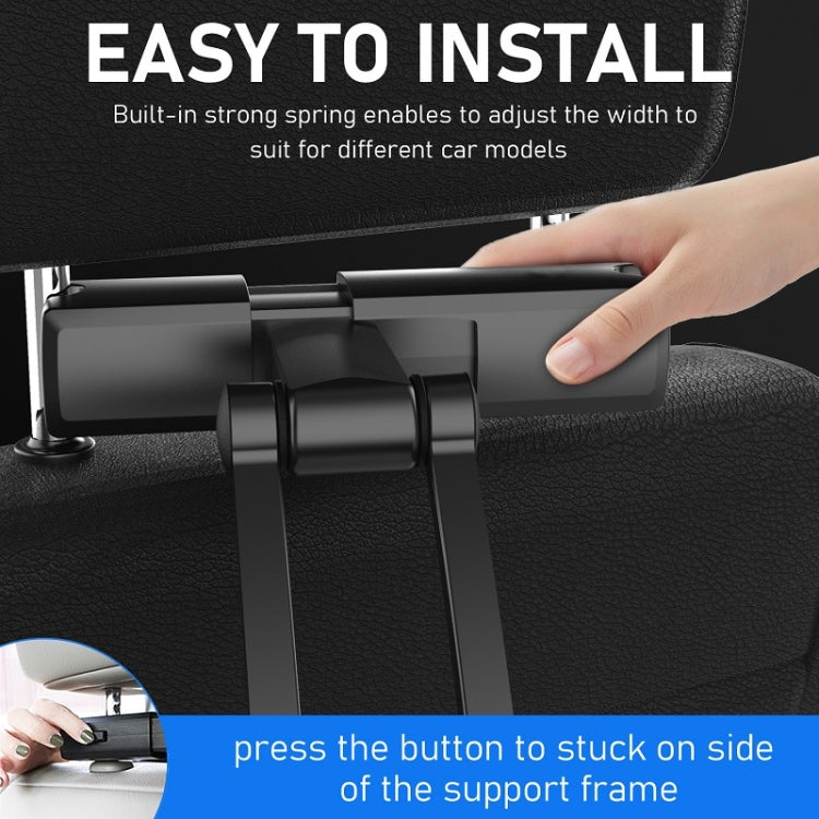 PB-45B Car Rear Aluminum Alloy Telescopic Mobile Phone Holder(Red Color Box) - Car Holders by PMC TechLife | Online Shopping South Africa | PMC TechLife