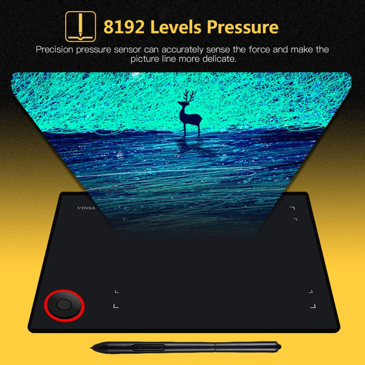 VINSA T608 Can Connected To Mobile Phone Hand-Painted Board, Style: Package 2 - by PMC TechLife | Online Shopping South Africa | PMC TechLife