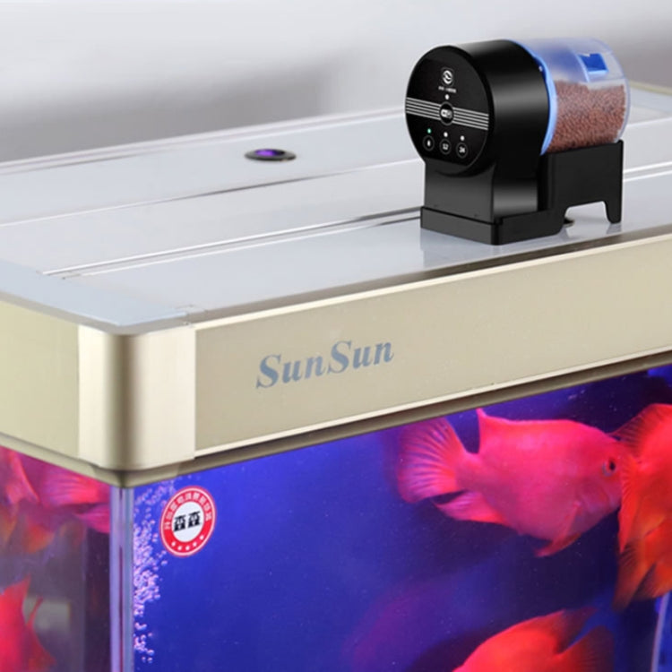 SUNSUN Smart Timing Automatic Fish Tank Feeder, Specification: AK-02 USB - free shipping - PMC TechLife - Order now!