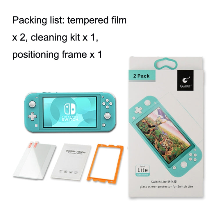 Gulikit NS12 Game Console Screen HD Anti-Fingerprint Tempered Film For Switch Lite(As Show) - Tempered Glass by PMC TechLife | Online Shopping South Africa | PMC TechLife