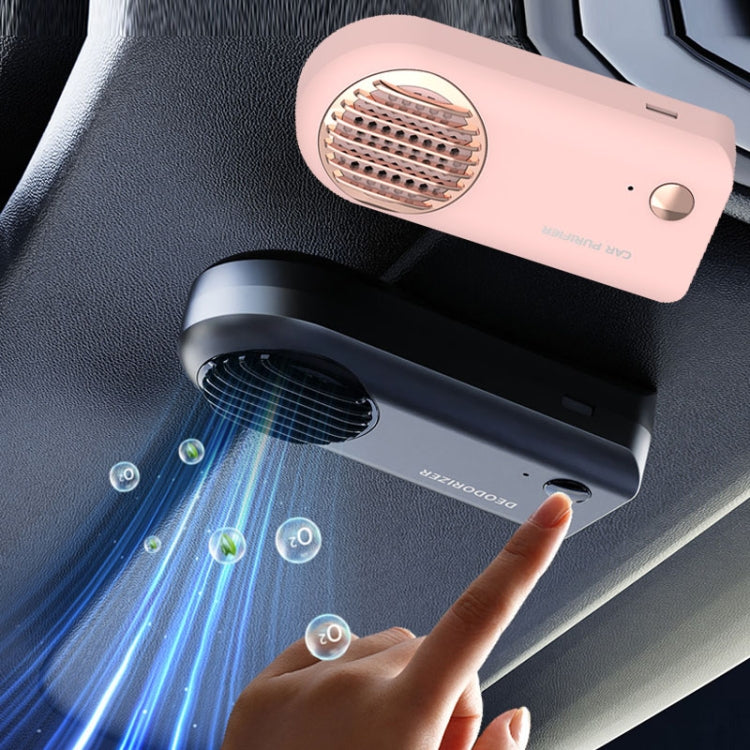Car Mini Air Purifier Toilet Deodorant Shoe Cabinet Sterilizer(Grey) - Air Purifier by PMC TechLife | Online Shopping South Africa | PMC TechLife