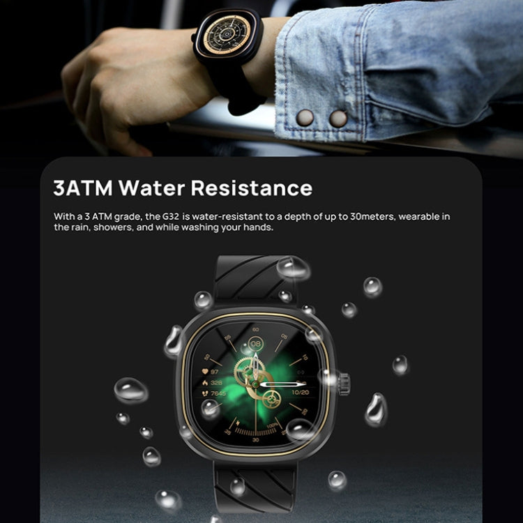 LOANIY G32 1.32 Inch Heart Rate Monitoring Smart Watch(Green) - free shipping - PMC TechLife - Order now!