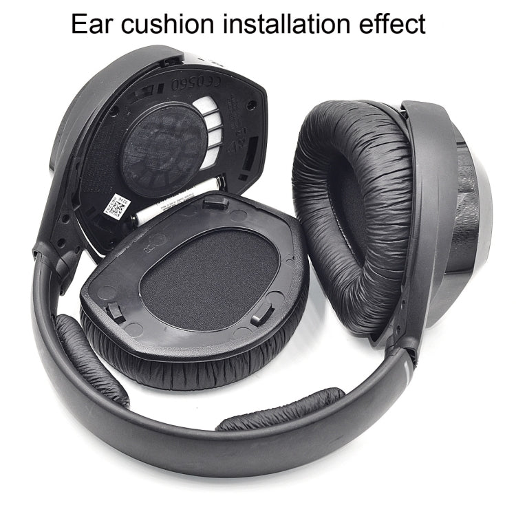 2 PCS Earpad for Sennheiser HDR RS165 RS175 RS185 RS195,Style: Frog Leather Earmuff - Earmuff & Pad by PMC TechLife | Online Shopping South Africa | PMC TechLife