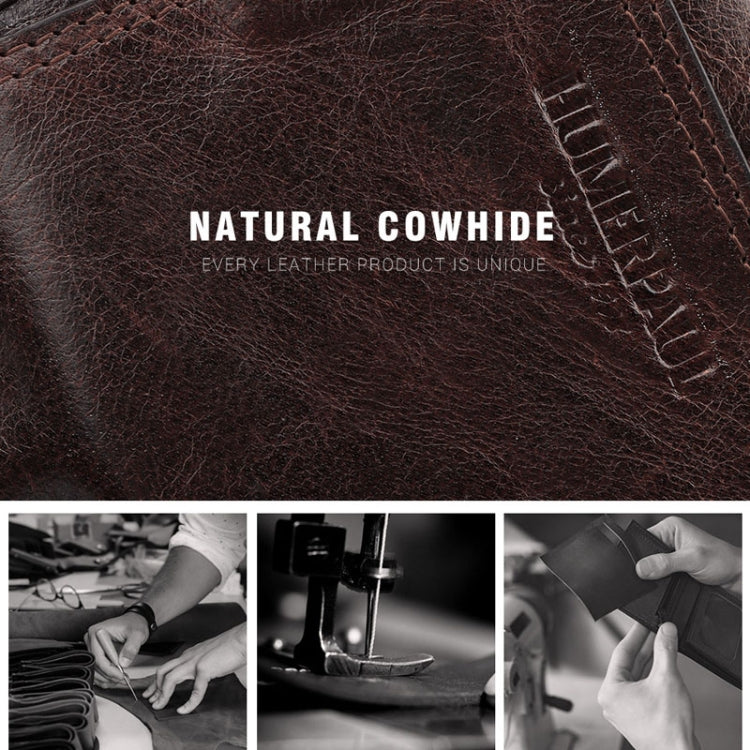 HUMERPAUL BP950 RFID Anti-Magnetic Men Wallet Large Capacity Multi-Card Solt Pocket(Black) - free shipping - PMC TechLife - Order now!