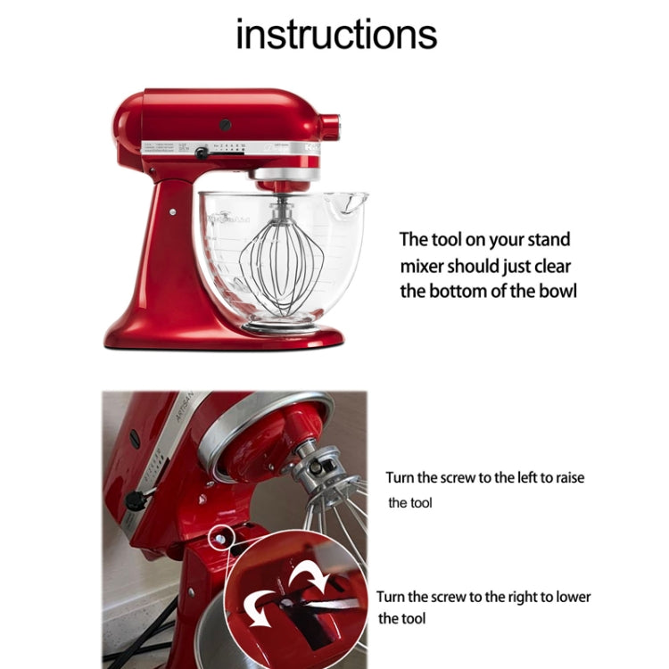 For KitchenAid Stand Mixer 6QT Dough Hook Stainless Steel Accessories - Kitchen Machine Accessories by PMC TechLife | Online Shopping South Africa | PMC TechLife