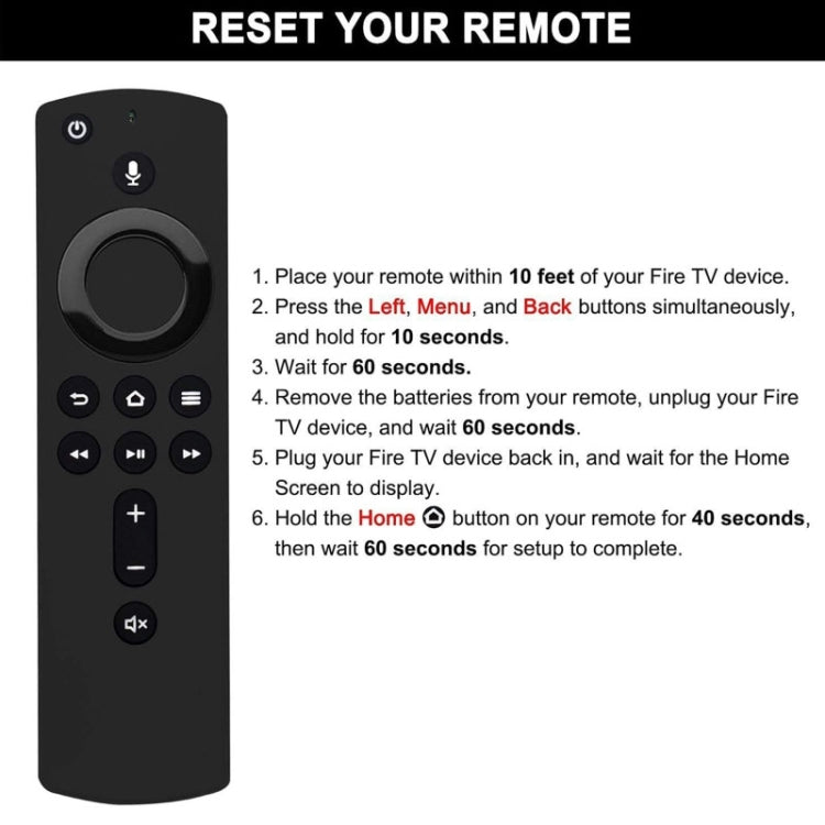 For Amazon Fire TV Stick L5B83H Bluetooth Voice Remote Control - TV by PMC TechLife | Online Shopping South Africa | PMC TechLife