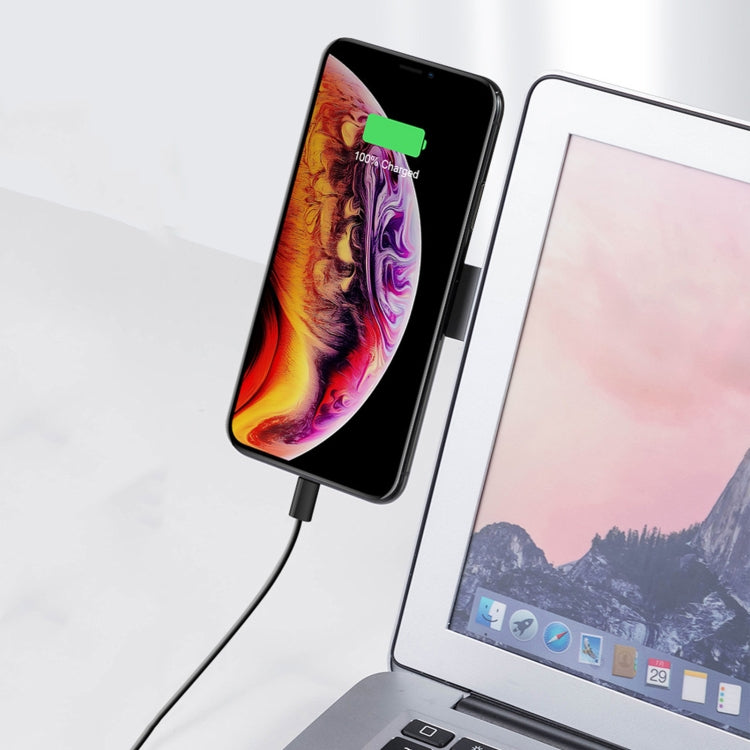 Laptop Telescopic Magnetic Phone Holder Expansion Phone Stand Car Screen Side Phone Mount(Light Gray) - Hand-Sticking Bracket by PMC TechLife | Online Shopping South Africa | PMC TechLife