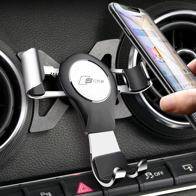 For Audi Car Strong Magnetic Phone Holder(Q2L Stand 1 Red) - Car Holders by PMC TechLife | Online Shopping South Africa | PMC TechLife