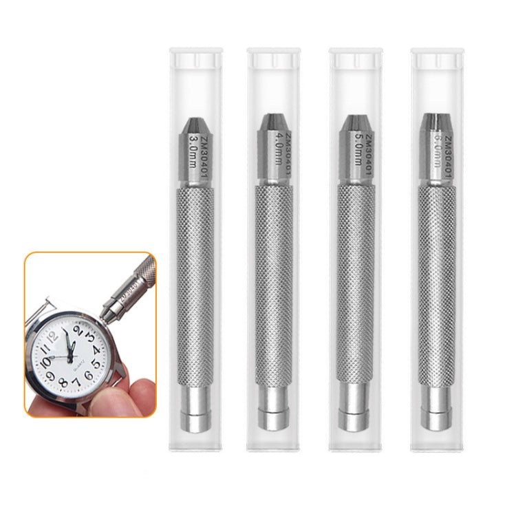 QYZ7021 3.0-4.0mm Watch Clockwork Time Adjustment Tool Stainless Steel Watch Handle - Watch Repair Tools by PMC TechLife | Online Shopping South Africa | PMC TechLife