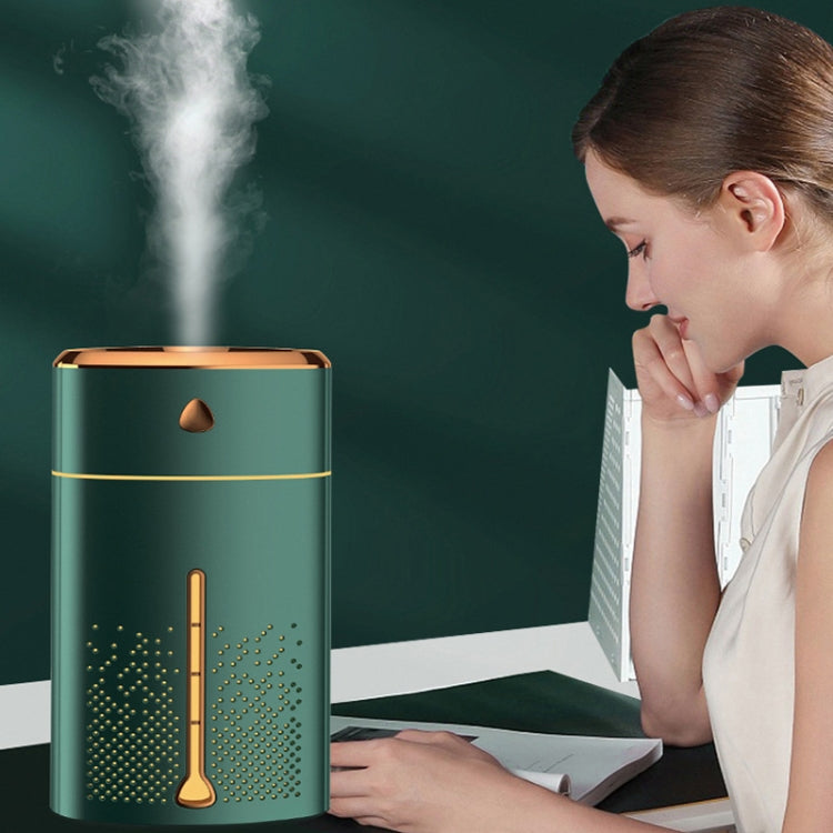 Silent USB Plug-In Silver Ion Purifying Humidifier Household Night Light Atomizer, Color: Green - free shipping - PMC TechLife - Order now!
