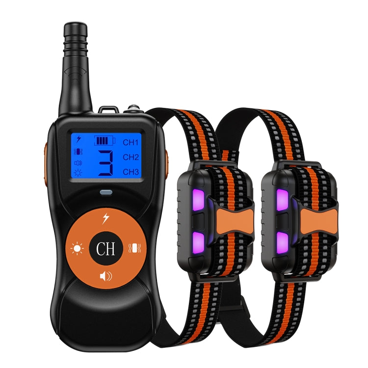 Electronic dog training top devices