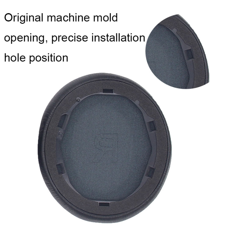 1pair For Anker Soundcore Life Q30 Headphone Leather Case Sponge Earmuffs - Earmuff & Pad by PMC TechLife | Online Shopping South Africa | PMC TechLife | Buy Now Pay Later Mobicred