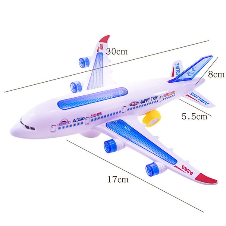 Model Airplane Toys Electric Flash Music Plane Kids Toy DIY Aircraft Gift - free shipping - PMC TechLife - Order now!