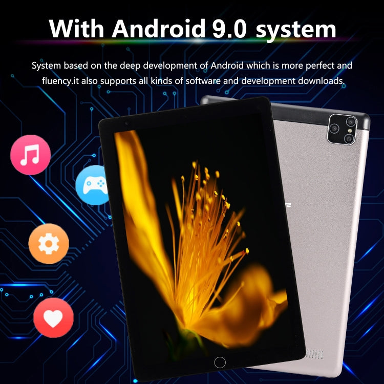 BDF P8 3G Phone Call Tablet PC, 8 inch, 2GB+32GB, Android 9.0, MTK8321 Octa Core Cortex-A7, Support Dual SIM & Bluetooth & WiFi & GPS, EU Plug(Silver) - free shipping - PMC TechLife - Order now!