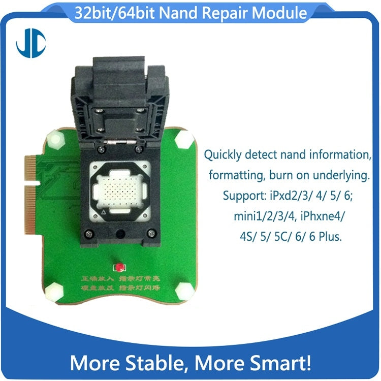 JC NRS-3264 32BIT/64BIT Nand Repair Socket for iPad - free shipping - PMC TechLife - Order now!