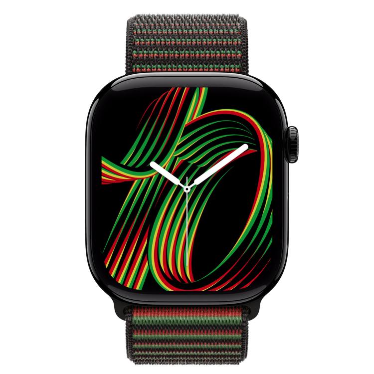 For Apple Watch 46mm / 49mm / 45mm / 44mm Simple Fashion Nylon Watch Band with Magic Stick(Black Unity) - free shipping - PMc TechLife - Order now!
