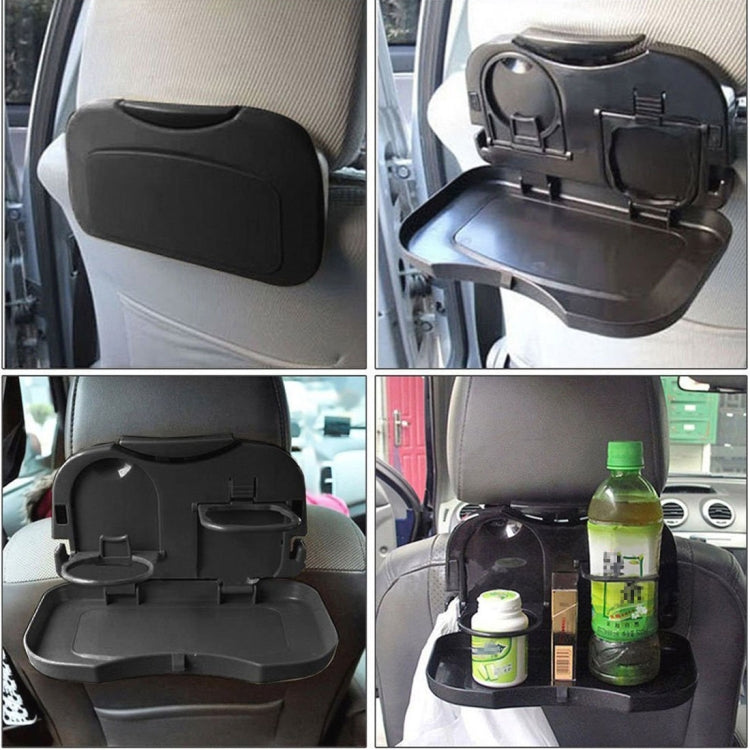 Folding Car Auto Back Seat Table Drink Food Cup Tray Holder Stand Desk - Car Drink Holders by PMC Jewellery | Online Shopping South Africa | PMC Jewellery