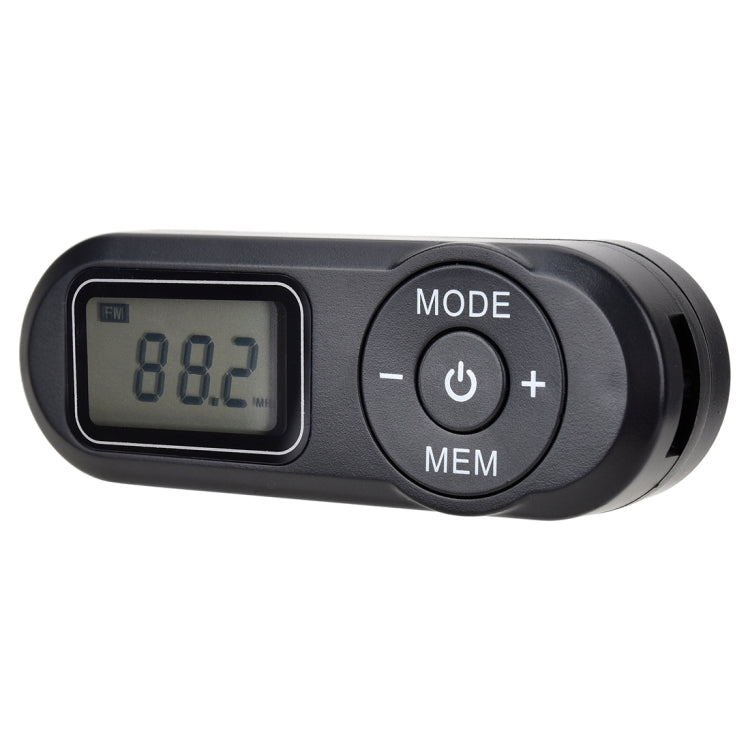 HRD-727 Portable LCD Display DSP FM Radio with Headset (Black) - Radio Player by PMC TechLife | Online Shopping South Africa | PMC TechLife