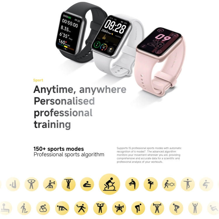 Original Xiaomi Smart Band 9 Pro 1.74 inch AMOLED Screen 5ATM Waterproof Smart Watch, Support Blood Oxygen / Heart Rate Monitor (Black) - free shipping - PMC TechLife - Order now!
