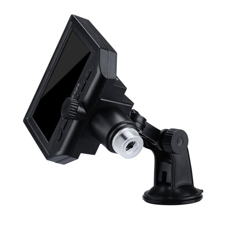 G600 600X 3.6MP 4.3 inch HD LCD Display USB Charging Portable Digital Microscope with LED Light, Support Micro SD Card(64GB Max), US Plug, AC 100-240V - free shipping - PMC TechLife - Order now!