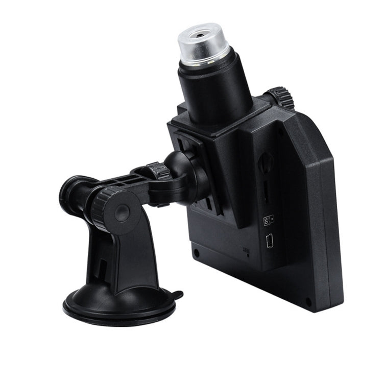 G600 600X 3.6MP 4.3 inch HD LCD Display USB Charging Portable Digital Microscope with LED Light, Support Micro SD Card(64GB Max), US Plug, AC 100-240V - free shipping - PMC TechLife - Order now!