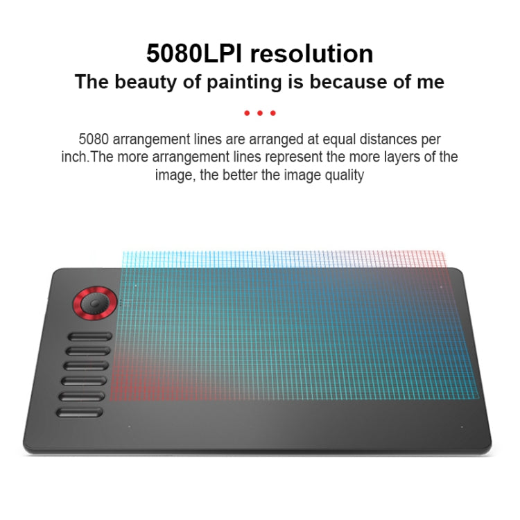 VEIKK A15PRO 10x6 inch 5080 LPI Type-C Interface Smart Touch Electronic Graphic Tablet (Blue) - free shipping - PMC Jewellery - Order now!