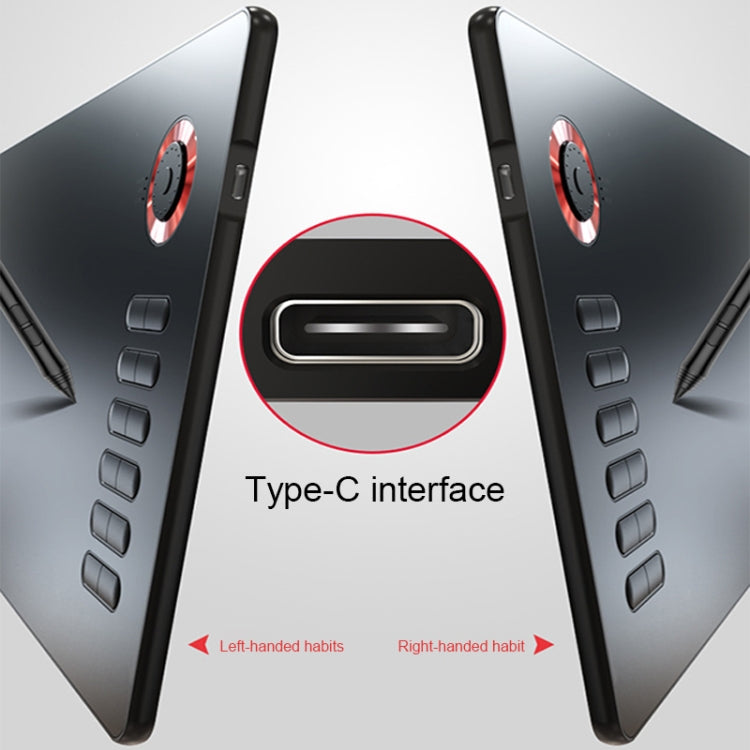 VEIKK A15PRO 10x6 inch 5080 LPI Type-C Interface Smart Touch Electronic Graphic Tablet (Blue) - free shipping - PMC Jewellery - Order now!