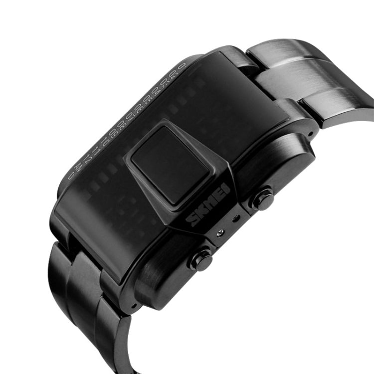 SKMEI 1179 Multifunctional Men Outdoor Sports Noctilucent Waterproof LED Digital Watch(Black) - free shipping - PMC TechLife - Order now!