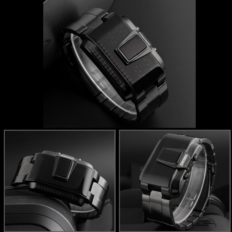 SKMEI 1179 Multifunctional Men Outdoor Sports Noctilucent Waterproof LED Digital Watch(Black) - free shipping - PMC TechLife - Order now!
