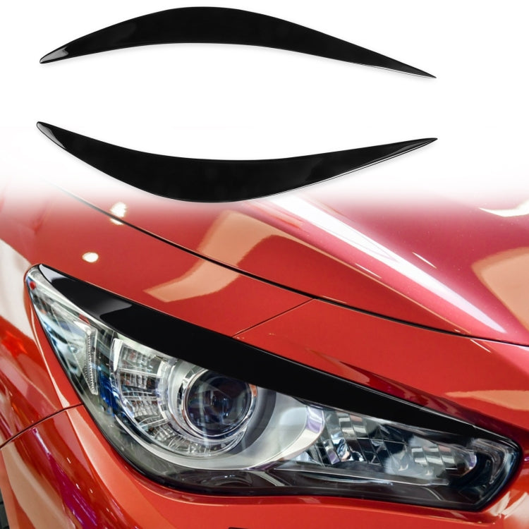 Car ABS Light Eyebrow For Infiniti Q50 2014-2019 - Lamp Decoration by PMC Jewellery | Online Shopping South Africa | PMC Jewellery | Buy Now Pay Later Mobicred