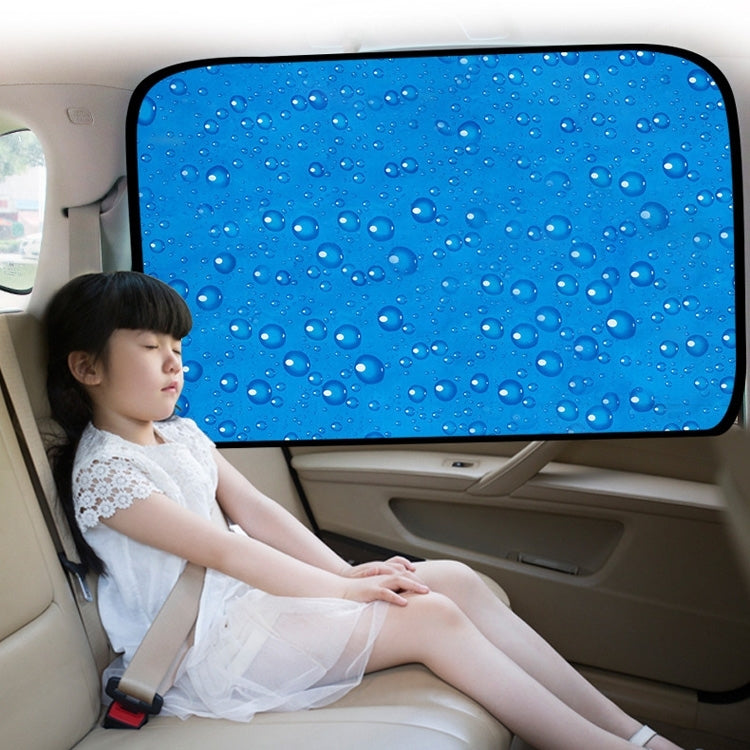 4 in 1 R-2938 Single-Layer Sun Protection Magnetic Car Curtain Vehicle Water Drop Sunshade - Sound & Heat Insulation Cotton by PMC Jewellery | Online Shopping South Africa | PMC Jewellery | Buy Now Pay Later Mobicred