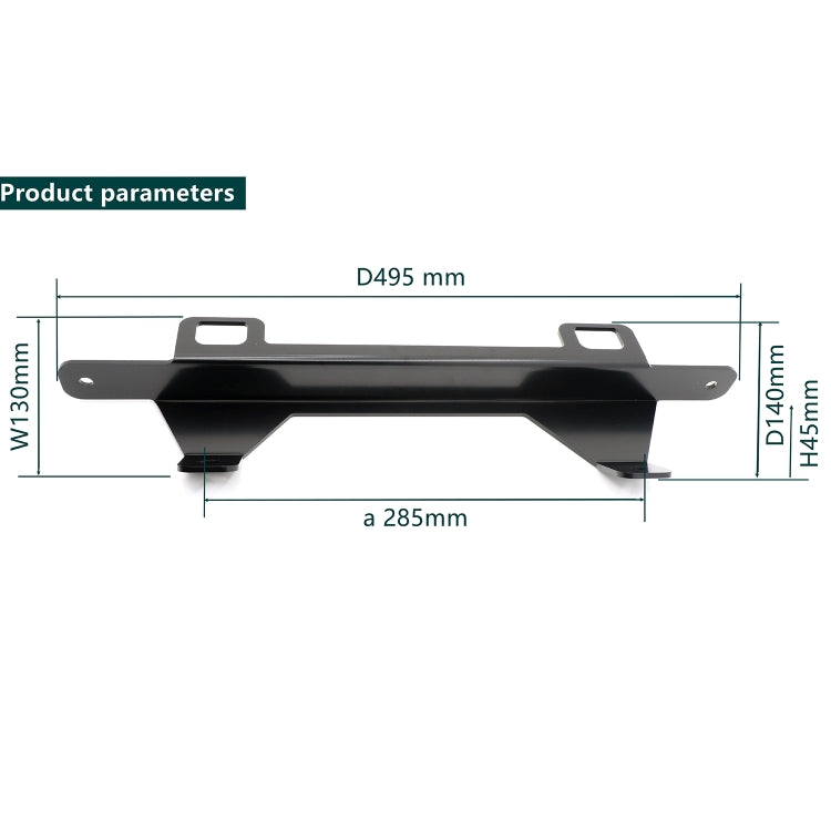 ZL-2064R Car Right Side Rear Seat Isofix Child Seat Interface for Toyota Camry 2006-2013 - Seat Accessories by PMC TechLife | Online Shopping South Africa | PMC TechLife | Buy Now Pay Later Mobicred
