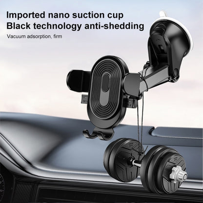 WIWU CH012 Car Suction Cup Type Extendable Bracket - Car Holders by WIWU | Online Shopping South Africa | PMC Jewellery | Buy Now Pay Later Mobicred