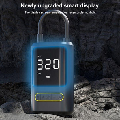 ATJ-8466 Portable Car Tire Air Pump Digital Display Wireless Electric Air Pump, Style: Dual Power - Inflatable Pump by PMC Jewellery | Online Shopping South Africa | PMC Jewellery | Buy Now Pay Later Mobicred