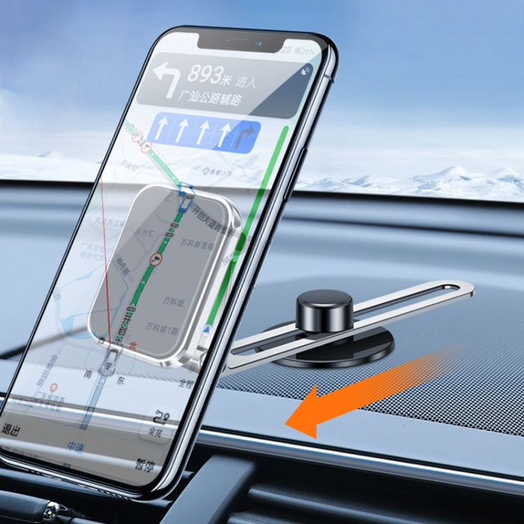 F52 Magnetic Car Floating Screen Phone Navigation Holder (Silver) - Car Holders by PMC TechLife | Online Shopping South Africa | PMC TechLife | Buy Now Pay Later Mobicred