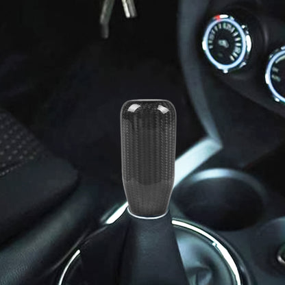 Universal Car Real Carbon Fiber Gear Head (Black) - Shift Knob by PMC Jewellery | Online Shopping South Africa | PMC Jewellery | Buy Now Pay Later Mobicred