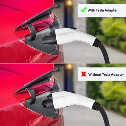 For Tesla New Energy Vehicle Charging Gun Type 1 to Tesla Adapter - EV Charger Accessories by PMC Jewellery | Online Shopping South Africa | PMC Jewellery